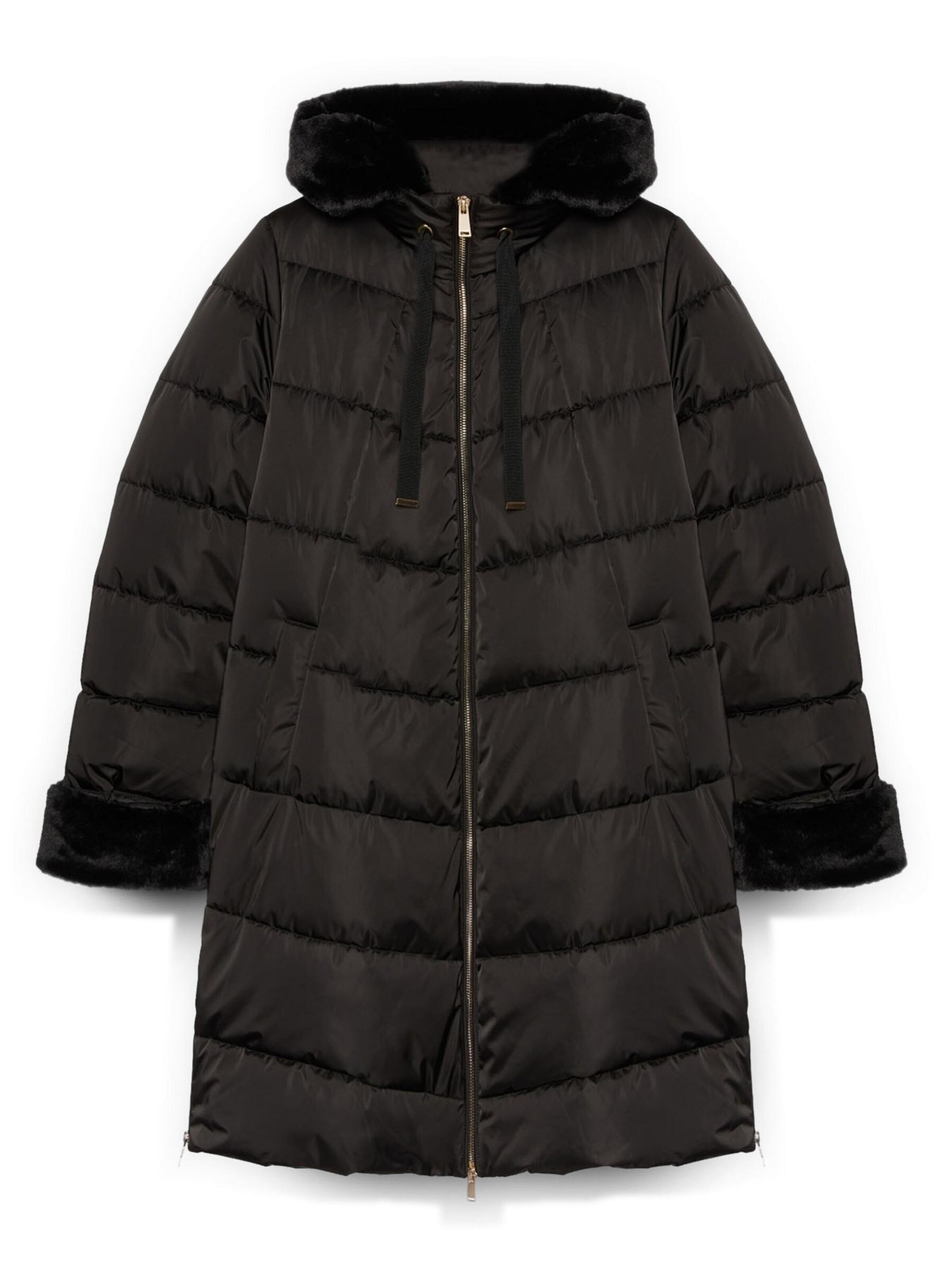 Fiorella Rubino - Chaqueta de invierno en negro: frente