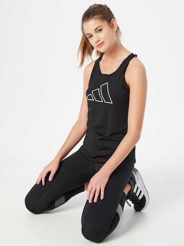 ADIDAS PERFORMANCE Sportovní top – černá