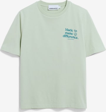 ARMEDANGELS T-Shirt Lualaa Embro in Grün: Vorderseite