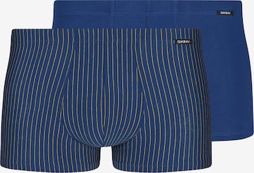 Skiny - Calzoncillo boxer en azul: frente