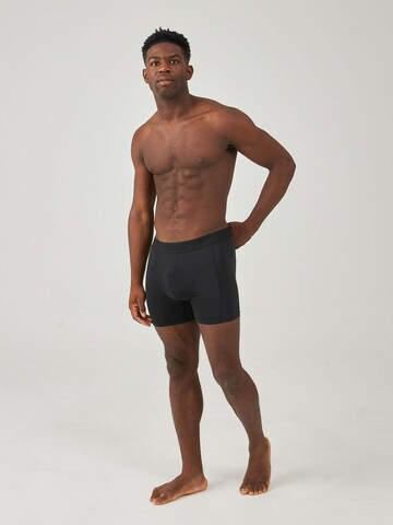 SNOCKS Boxershorts in Schwarz