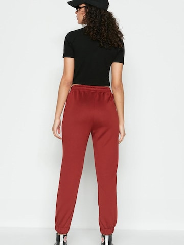 C&City Tapered Broek in Rood