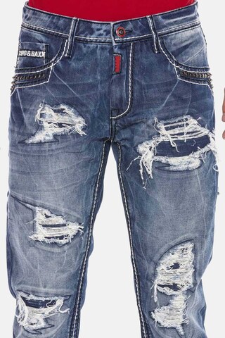 Coupe slim Jean 'DENIM' CIPO & BAXX en bleu
