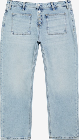 Regular Jean QS en bleu : devant