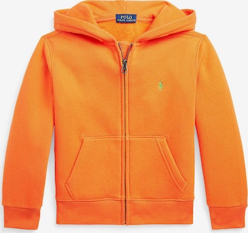 Polo Ralph Lauren Sweatvest in Oranje: voorkant
