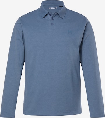 Men Plus Shirt in Blau: Vorderseite
