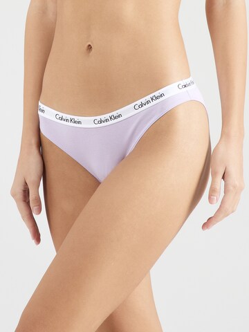 Slip 'Carousel' Calvin Klein Underwear en violet : devant
