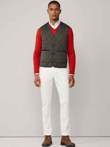 Hackett London Weste 'Paddock' in Grün