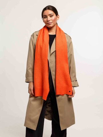 FRAAS Schal in Orange: Vorderseite