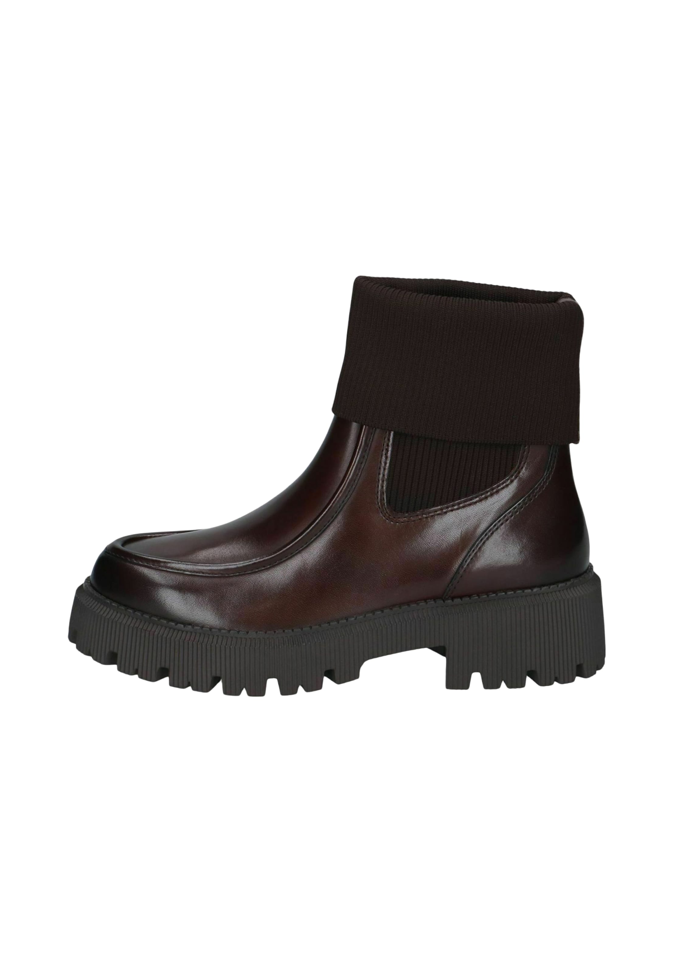 CAPRICE Chelsea Boots in Brown