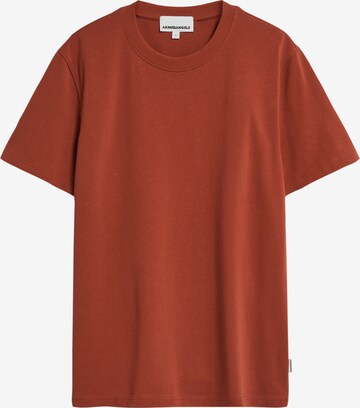 ARMEDANGELS T-Shirt 'Maarkos' in Rot: predná strana