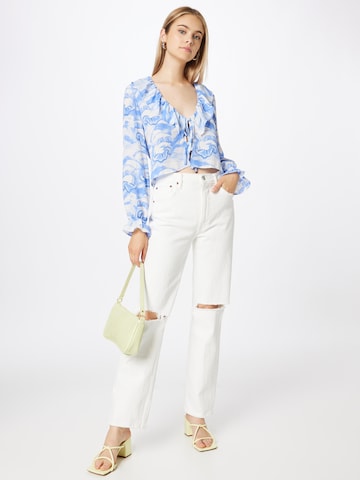 Monki Blouse in Blue