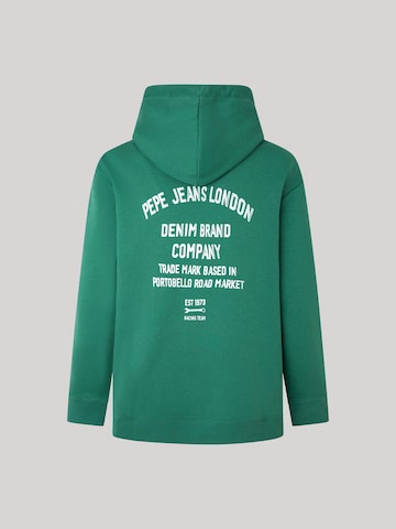 Pepe Jeans Суичър 'Rufus' в зелено