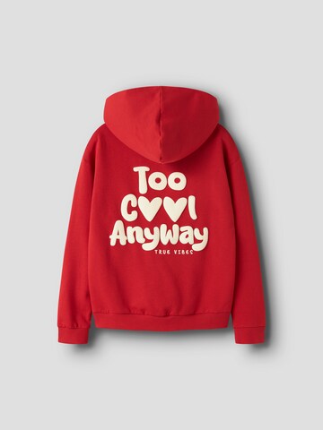 Sweat-shirt 'NKFLILKEN' NAME IT en rouge
