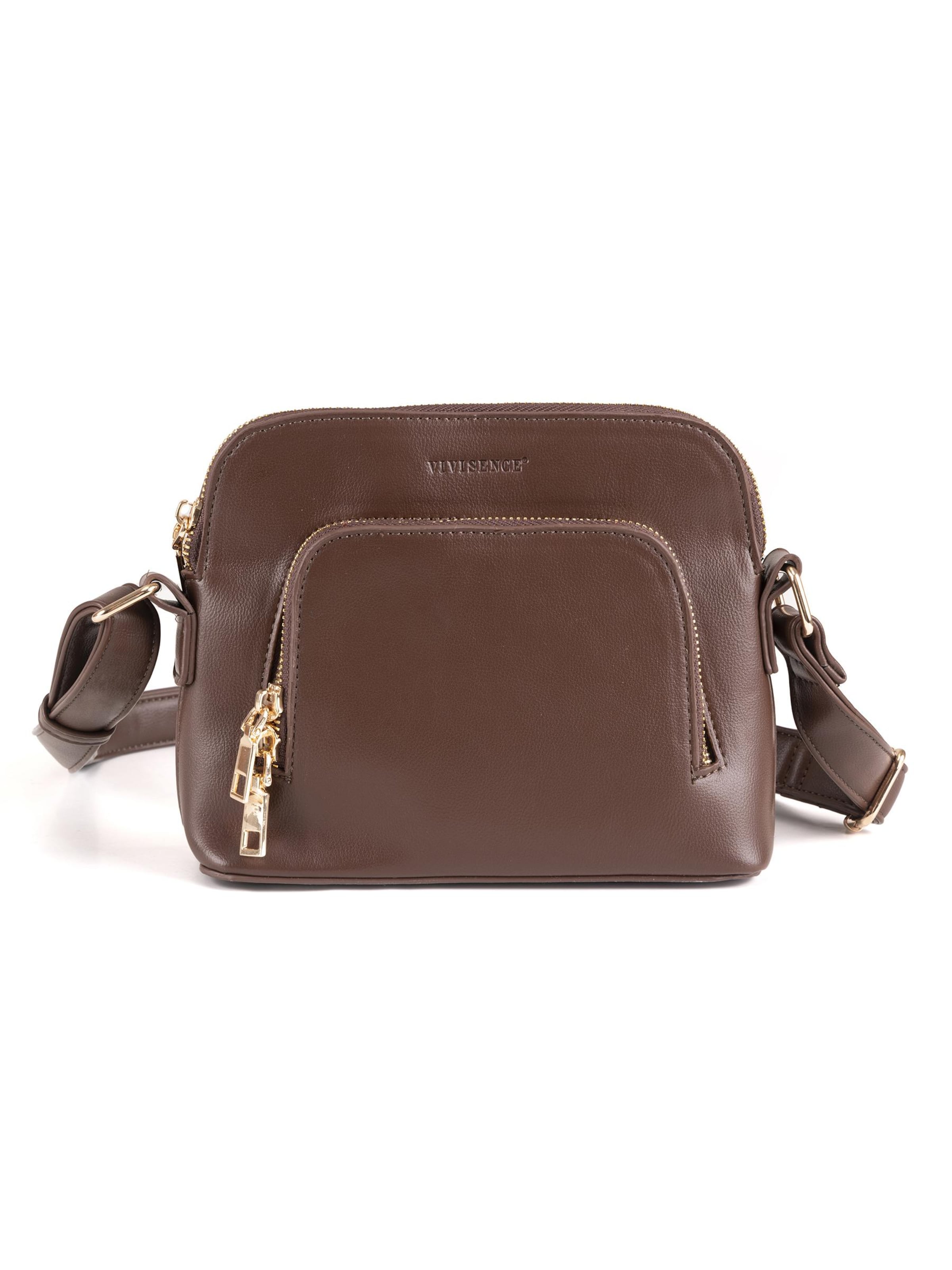 Vivisence Handtasche 'T0002'‌‌‌‌‌‌‌ in braun, Produktansicht