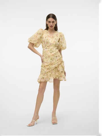 VERO MODA Cocktailkleid 'PHOEBE' in Gelb