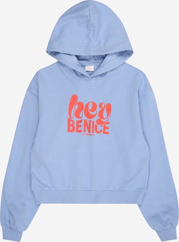 s.Oliver Sweatshirt in Blau: Vorderseite