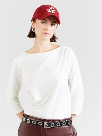 T-shirt s.Oliver en beige : devant