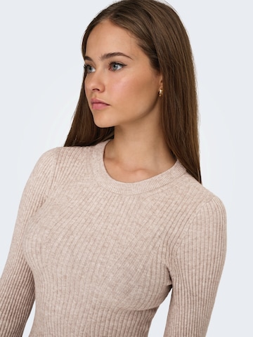 Robes en maille 'ONLMONICA' ONLY en marron