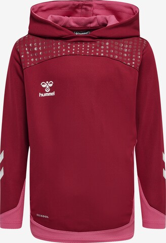 Sweat de sport Hummel en rouge : devant