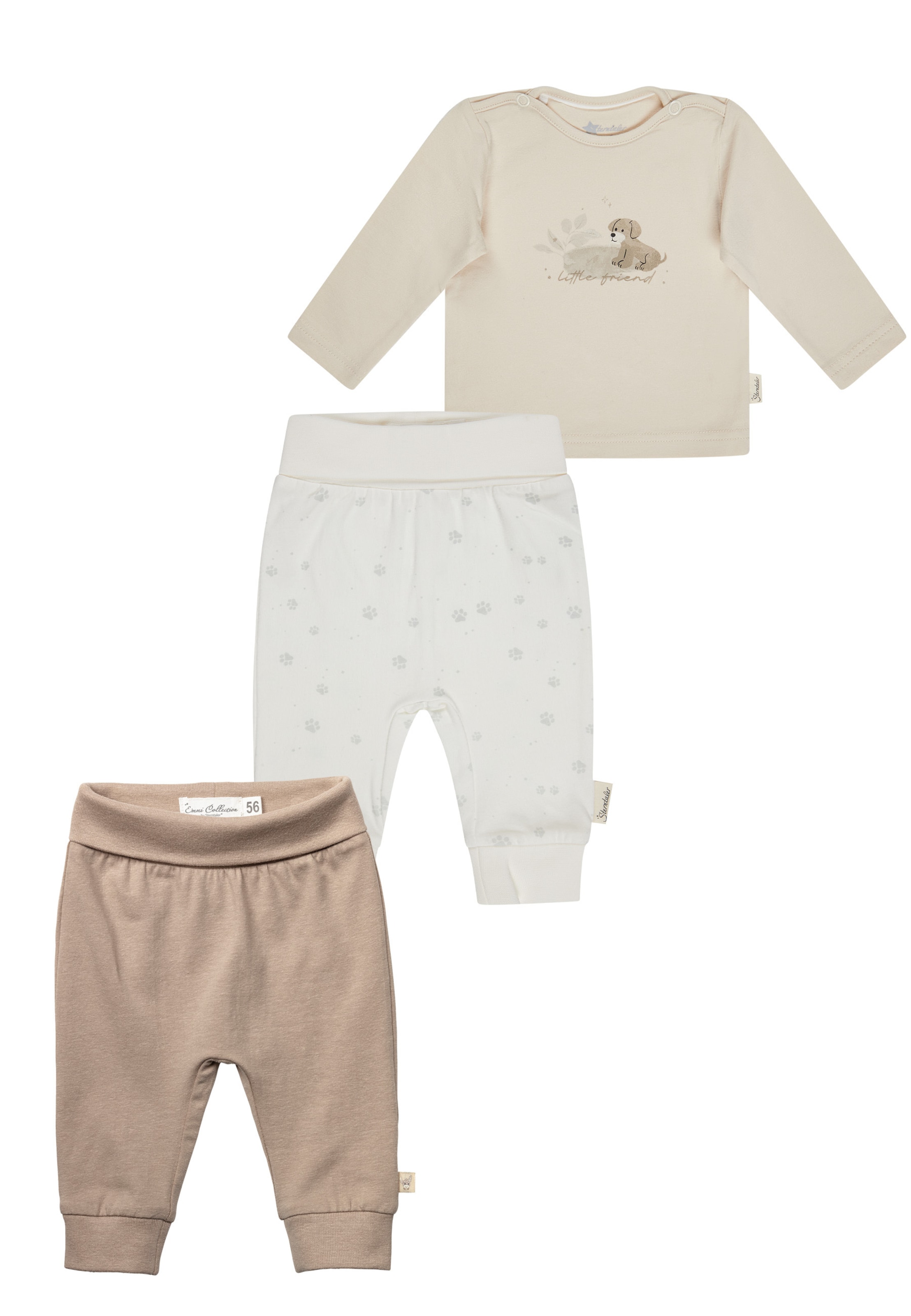 STERNTALER Set in Beige: Vorderseite