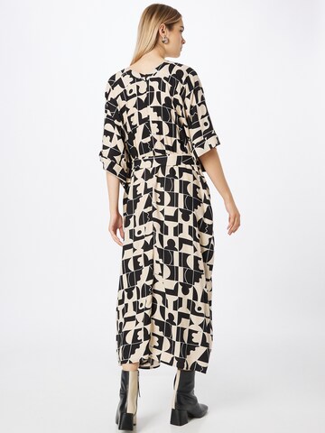 Monki Shirt Dress in Beige