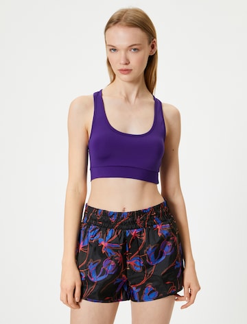 Koton Sport bh in Lila: voorkant