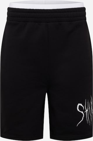 SHYX Loosefit Kalhoty 'Lexa' – černá: přední strana