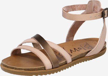 Blowfish Malibu Strap Sandals 'MAYLIE' in Pink: front