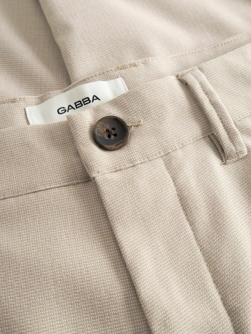 GABBA Szabványos Chino nadrág ' GABpaul ' - bézs