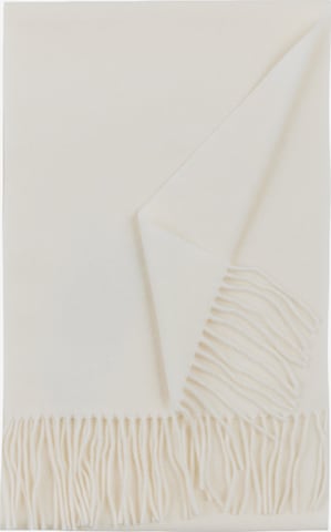 Écharpe GOBI Cashmere en blanc : devant