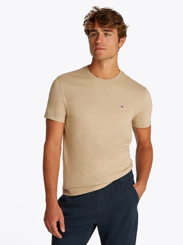 Tommy Jeans Футболка 'JASPE' в Бежевый: спереди
