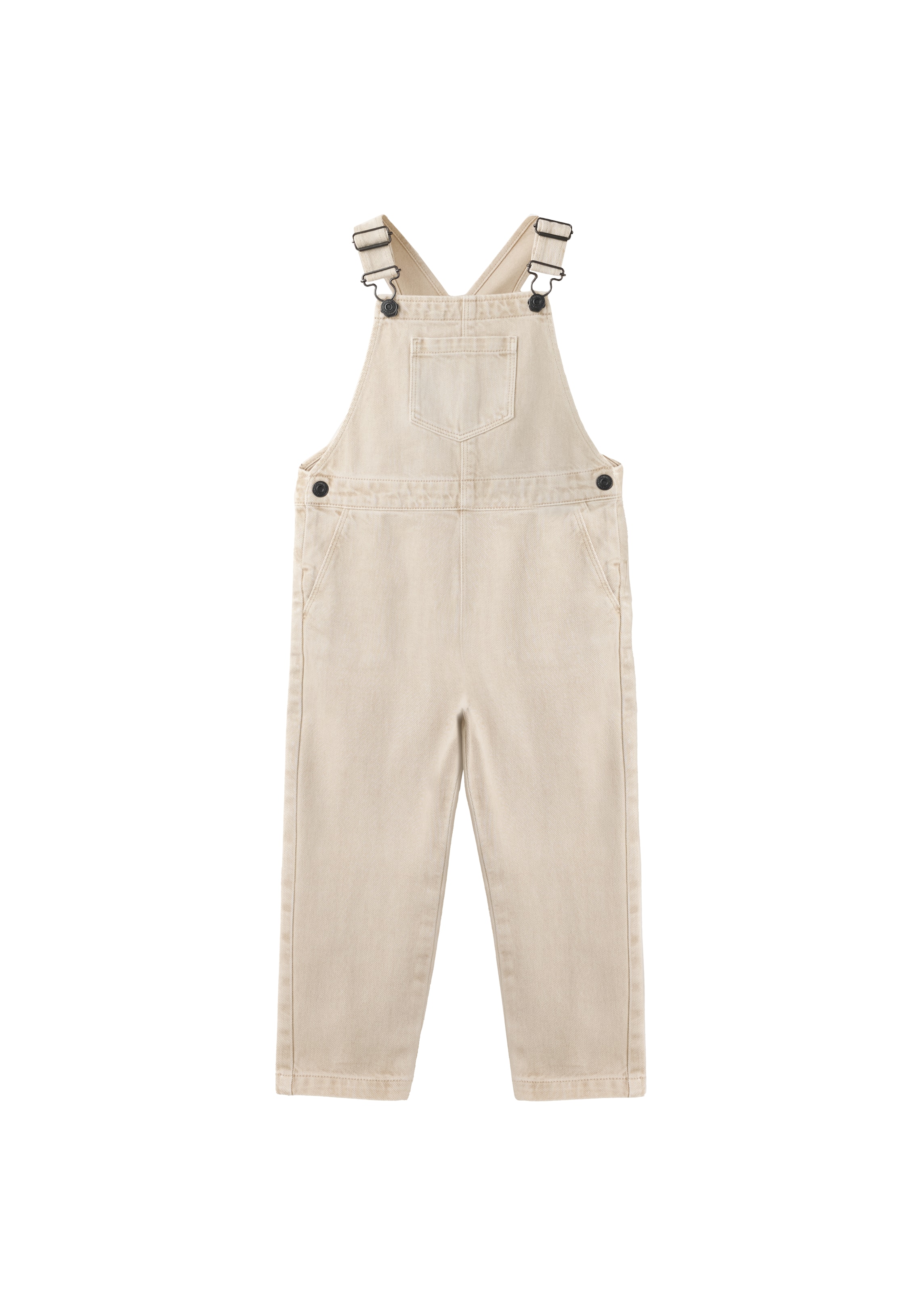 MANGO KIDS Regular Tuinbroek 'RANDALL' in Beige: voorkant