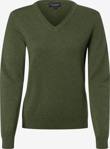 Pull-over Franco Callegari en vert : devant