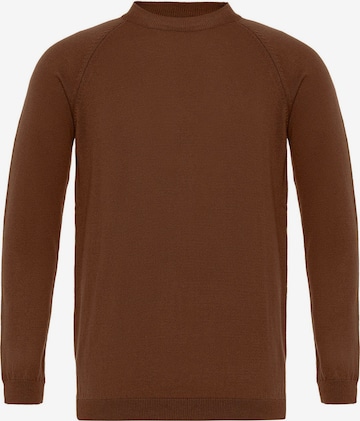 AntiochPulover - smeđa boja: prednji dio