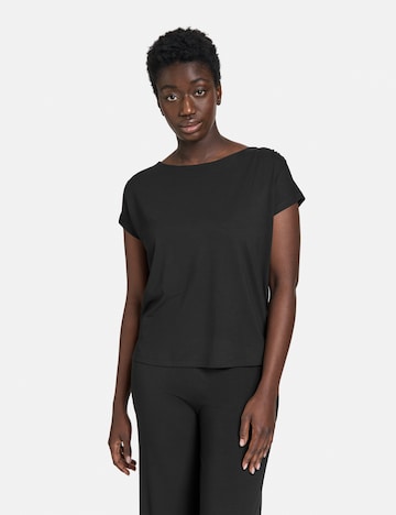 GERRY WEBER T-shirt i svart: framsida