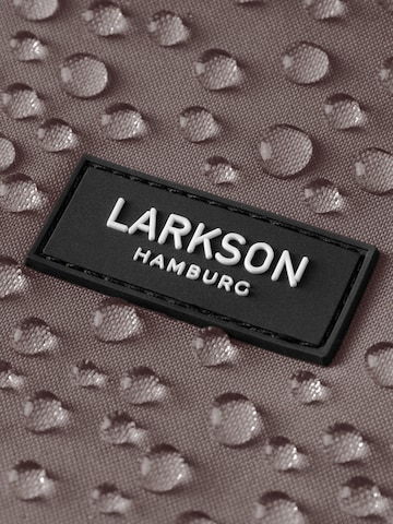 LARKSON Sportovní vak 'No 7' – hnědá: přední strana