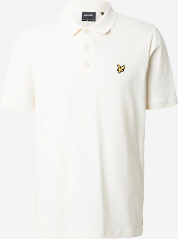 Lyle & Scott Shirt 'Fine Slub' in Beige: voorkant