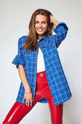 ONLY Between-season jacket 'LEOMA' in Blue: front