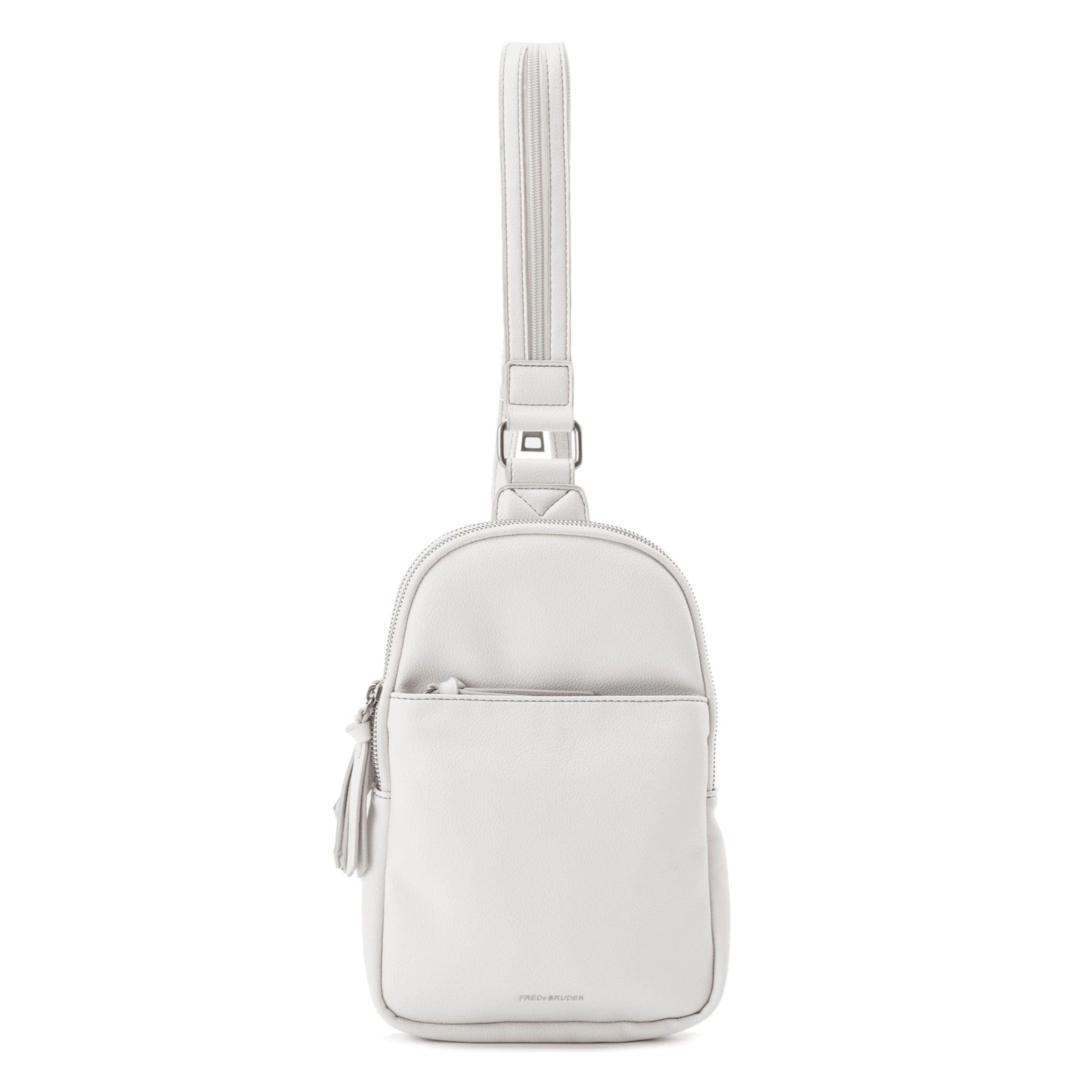 FREDsBRUDER Backpack 'Bestie ' in White: front
