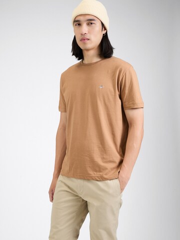 GANT Футболка в Коричневый: спереди