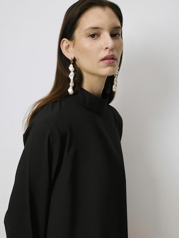 Tunique 'Tie Detailed Viscon Tunic' Touché Privé en noir