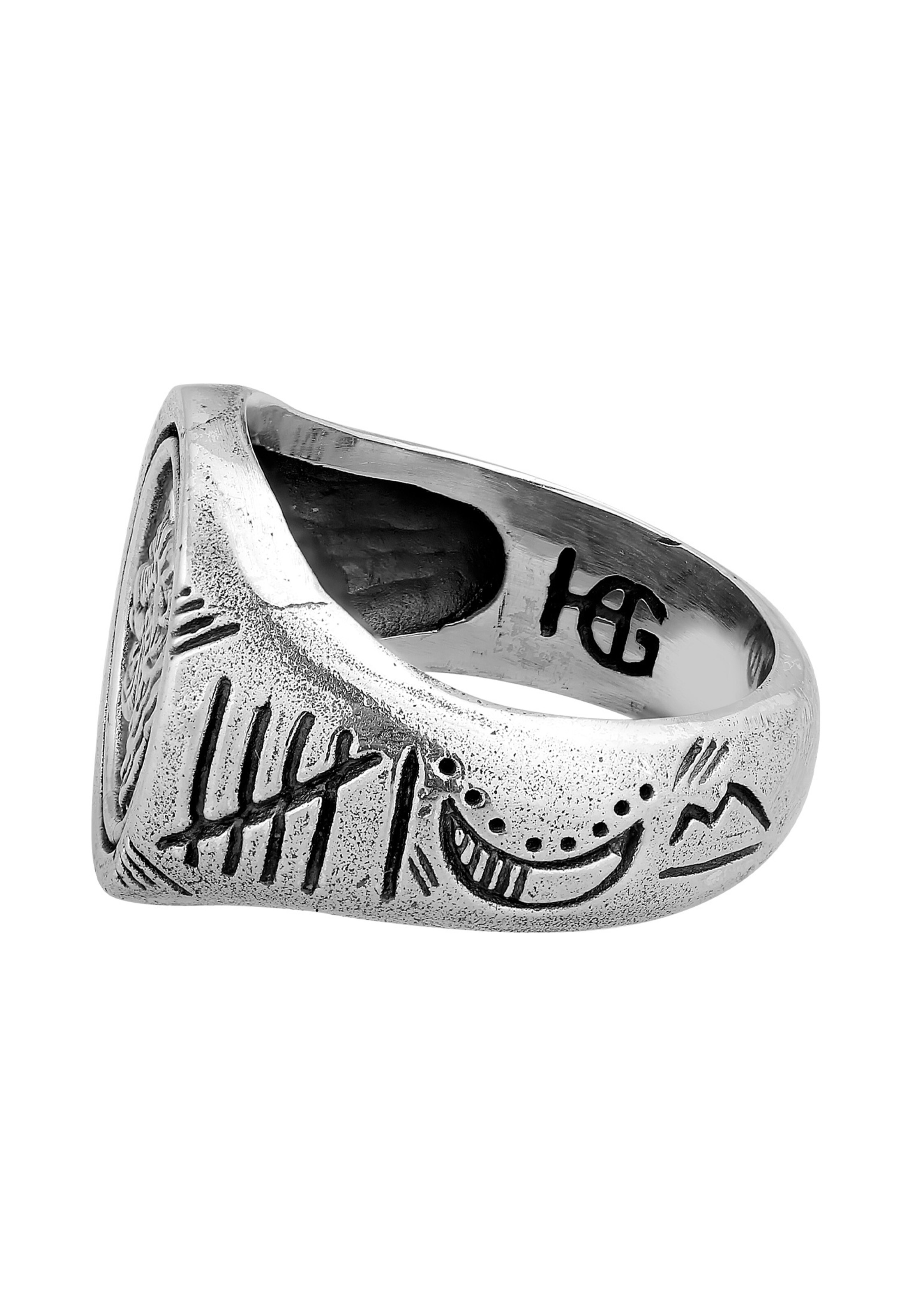 Bague 'Tiger' Haze&Glory en argent
