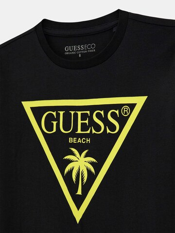 GUESS Μπλουζάκι σε μαύρο