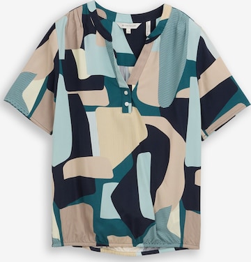 Chemisier TOM TAILOR en vert : devant