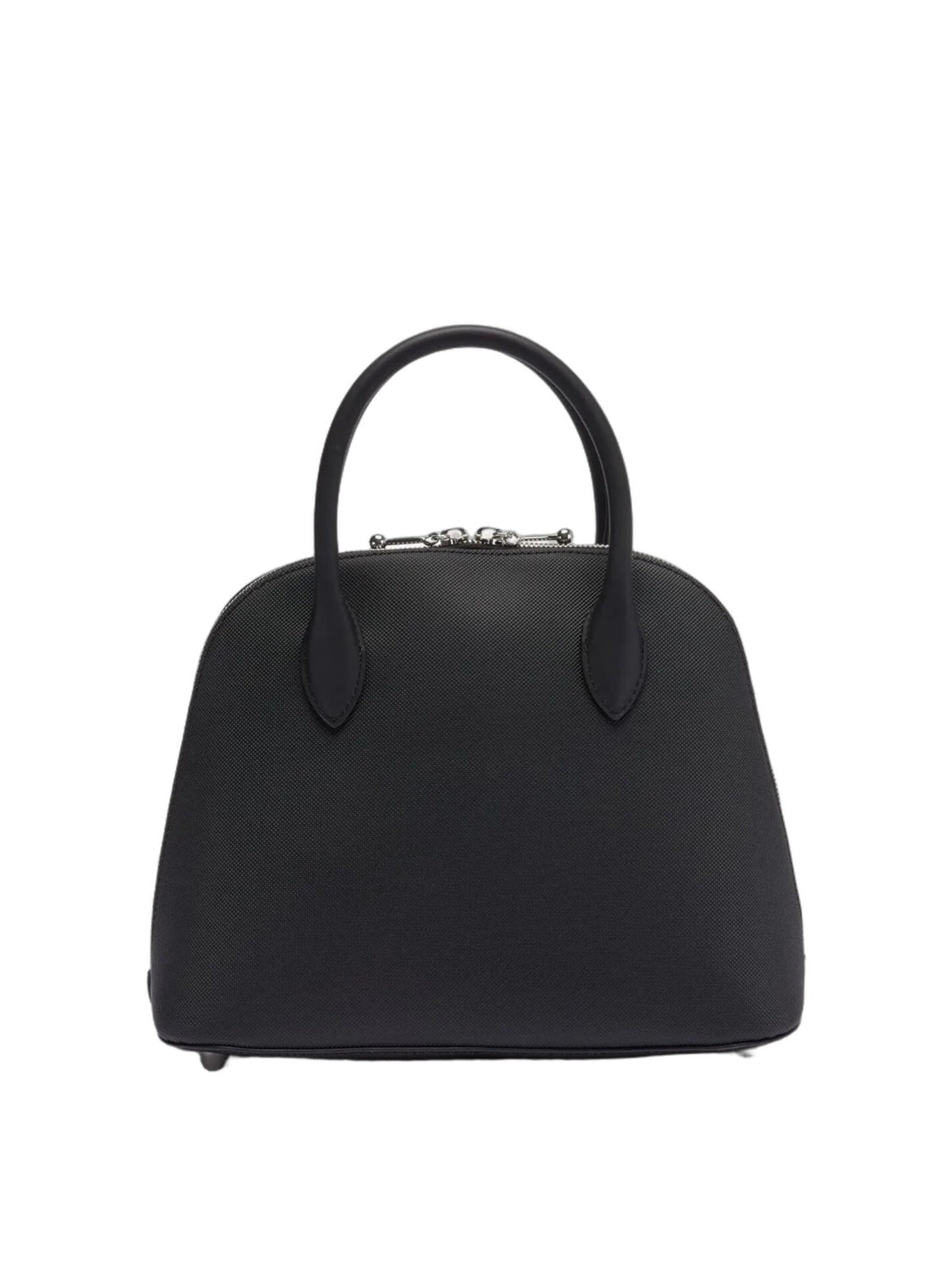 LACOSTE Handtas 'Lacoste Sac à main Daily City Noir' in Zwart