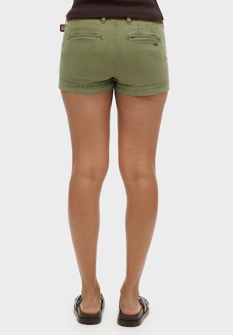 žalia Superdry & Co Standartinis „Chino“ stiliaus kelnės: priekis