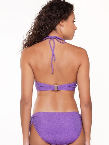 purpurinė LingaDore Trikampė Bikinis