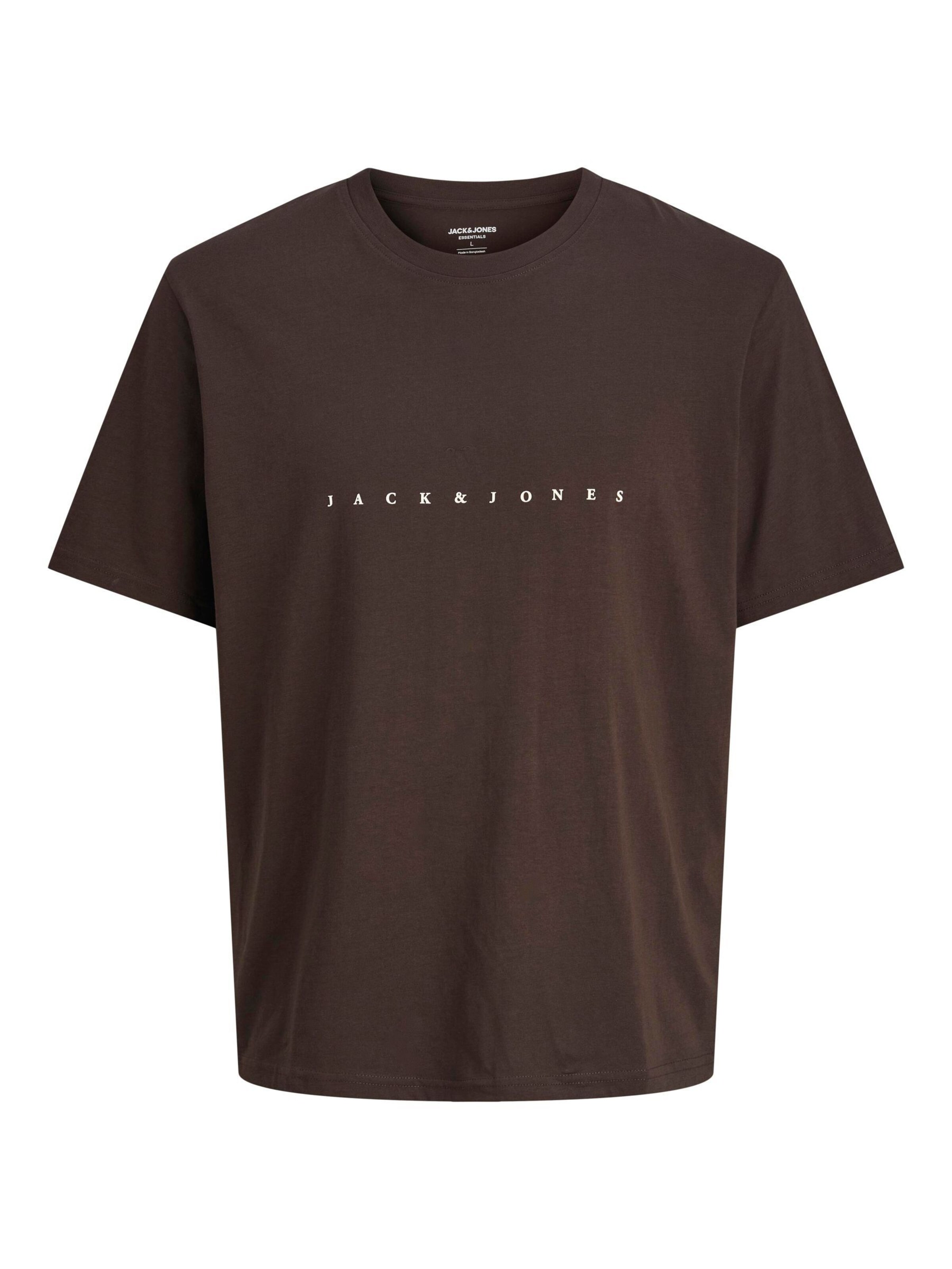 JACK & JONES Bluser & t-shirts 'JJEStar' i brun: forside