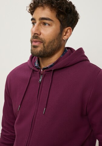 Man's World Zip-Up Hoodie in Red